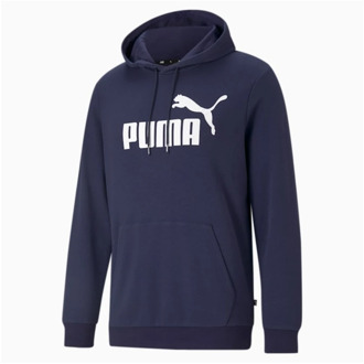 PUMA Gedrukte logo hoodie - Blauw Puma , Blue , Heren - 2Xl,Xl,L,M