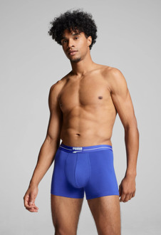 puma gentle retro boxers zwart/blauw heren - L