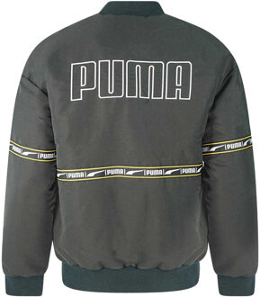 PUMA Geruite bomberjack heren (Zwart) - maat 2XS