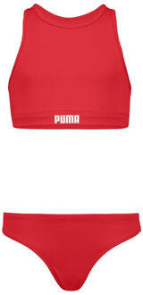 PUMA girls racerback bikini - Rood - 164