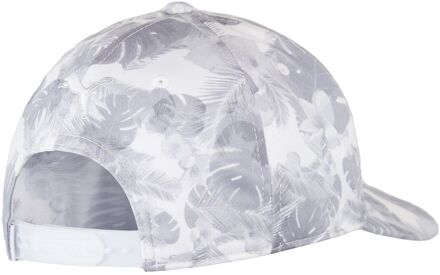 PUMA Golf P110 Bloemenpatroon Snapback Grijs Unisex Flex Fit Cap 023066 01 - maat Wit