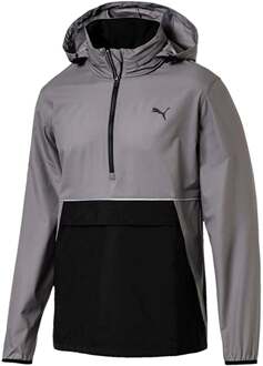 PUMA Golf Retro Heren Grijs Anorak Jasje - maat M