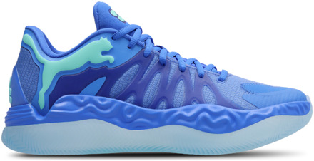 PUMA Hali 1 Sneakers Heren - Blauw - Maat 43 - Mesh/Synthetisch Blue