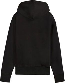 PUMA Her relaxed full-zip hoodie - maat L Zwart