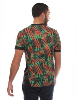 PUMA Heren AFCON Toernooi All-Over print T-shirt (Veelkleurig) Groen - L