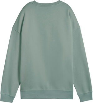 PUMA Heren Crew Neck Oversized Sweatshirt (Groen) - maat S