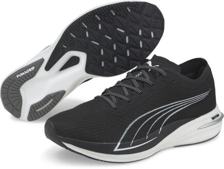 PUMA Heren Deviate NITRO Loopschoenen Trainers Zwart - EU 42 / UK 8