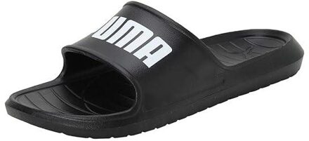 PUMA Heren Divecat Lite Sliders (Zwart/Wit) - EU 40.5 / UK 7