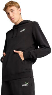 PUMA Heren ess 2 color small no 1 hoodie Zwart - M