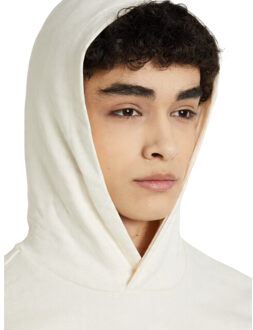 PUMA Heren ess logo hoodie Beige