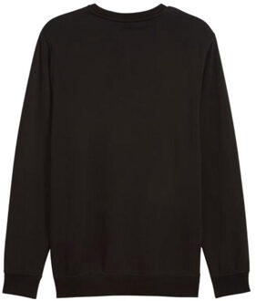 PUMA Heren ess no.1 kleine logo crew hals sweatshirt Zwart - M