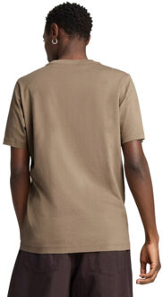 PUMA Heren ess no.1 logo t-shirt Bruin - M