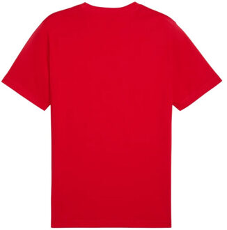 PUMA Heren ess no.1 logo t-shirt Rood - XXL / XXXL