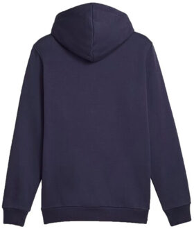 PUMA Heren ess+ 2 col small logo hoodie - maat M Blauw