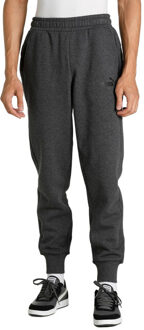 PUMA Heren essential logo joggingbroek - maat S Grijs