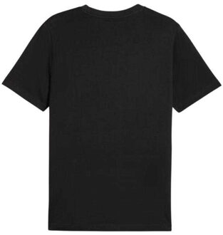 PUMA Heren essentials klein logo t-shirt Zwart - M