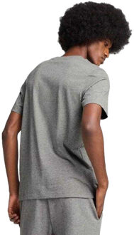 PUMA Heren essentials no 1 klein logo t-shirt - maat M Grijs