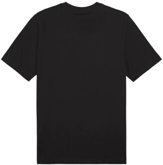 PUMA Heren essentials no 1 klein logo t-shirt - maat M Zwart