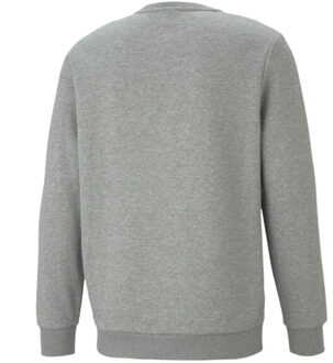 PUMA Heren essentials sweatshirt met groot logo en ronde hals Grijs - XL
