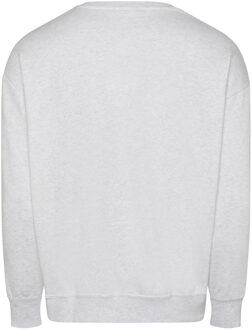 PUMA Heren Essentieel Logo Crewneck Oversized Sweatshirt (Wit)