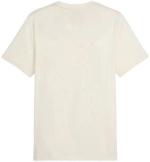 PUMA Heren essentieel t-shirt Beige - XXL / XXXL