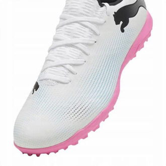 PUMA Heren future 7 play kunstgras voetbalschoenen Wit - 43,5