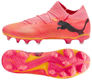 PUMA Heren future 7 wedstrijd voetbalschoenen - maat 44,5 Roze