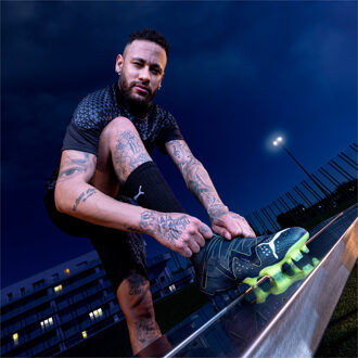 PUMA Heren FUTURE ULTIMATE FG/AG Voetbalschoenen Blauw