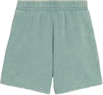PUMA Heren Gewassen Shorts (Groen) - XS