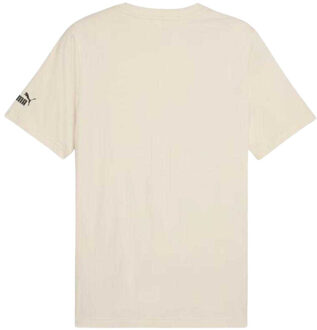 PUMA Heren grafisch sport t-shirt Beige - M