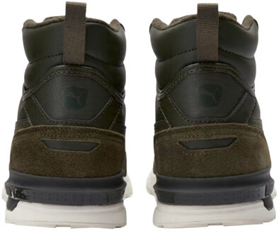 PUMA Heren gravition leren wandelschoenen Groen - 45