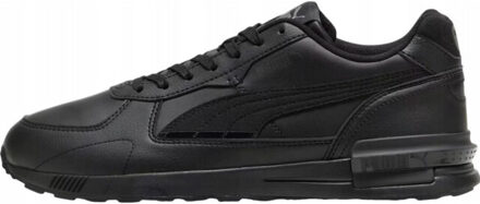 PUMA Heren graviton sl 2 leren trainers Zwart - 42,5