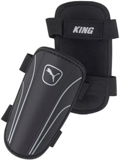 PUMA Heren king dual straps voetbalscheenbeschermers Zwart - L