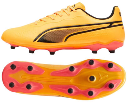 PUMA Heren king match stevige grond voetbalschoenen Oranje - 41,5