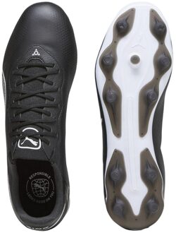 PUMA Heren King Pro FG Voetbalschoenen (Zwart) - maat EU 39/ UK 6