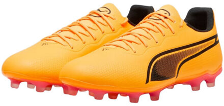 PUMA Heren king pro stevige grond voetbalschoenen Oranje - 43