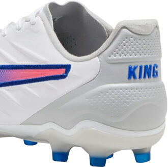 PUMA Heren King Pro Stevige Grond Voetbalschoenen (Wit)