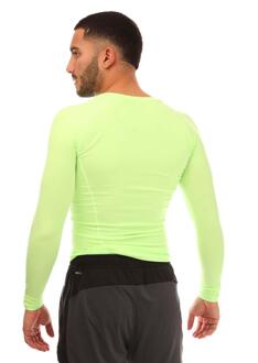 PUMA Heren Liga Base Layer Top met lange mouwen (Kalk) Limoengroen