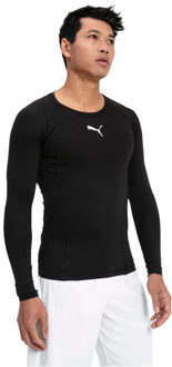 PUMA Heren liga base layer top Zwart - M