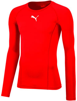 PUMA Heren liga thermo top met lange mouwen - maat M Rood