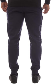 PUMA Heren Logobroek Enkel Joggingbroek (Marine) Navy - 2XL