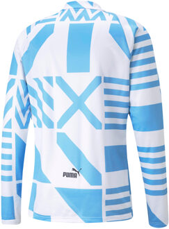 PUMA Heren Manchester City FC Sweatshirt (Wit/blauw) - maat S