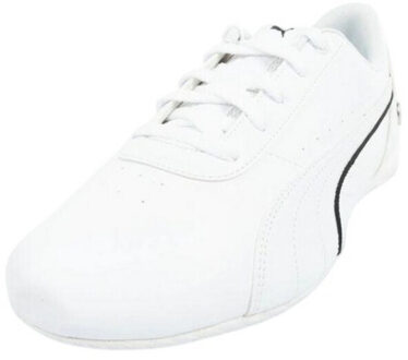 PUMA Heren motorsport neo bmw leren trainers Wit - 40,5