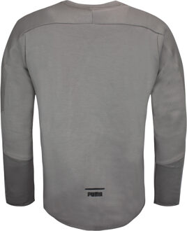 PUMA Heren Pace Crew Sweat Grijze Top 577658 38 Grijs