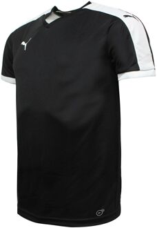 PUMA Heren Pitch Shirt Korte Mouwen Trainings T-shirts Zwart 702070 03