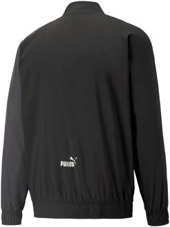 PUMA Heren Prematch Olympique De Marseille FC Track Jacket (Zwart)