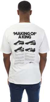 PUMA Heren Puma AOF Making of a King T-shirt in Wit - L