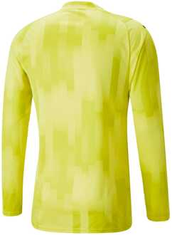 PUMA Heren Puma TeamTarget keepershirt met lange mouwen in geel