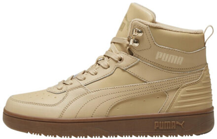 PUMA Heren rebound rugged leather trainers Beige - 44,5