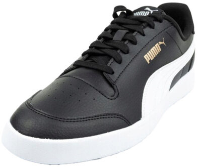 PUMA Heren shuffle ecologisch leren trainers Zwart - 42,5